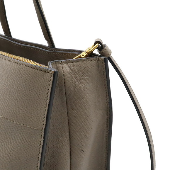 PRADA Shoulder Bag Tote Saffiano leather - Picture 5 of 9
